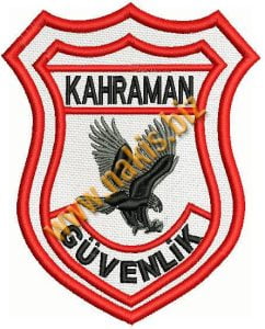 Güvenlik Arması Nakış