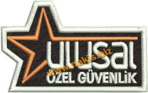 Özel Güvenlik Arması Nakış Dokuma Etiket