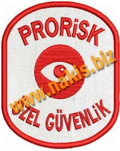 Özel Güvenlik Arması Nakış
