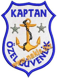 Özel Güvenlik Arması Nakış